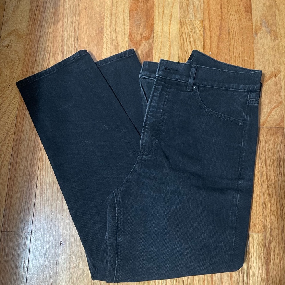 Black Express Mom Jeans